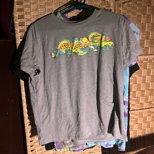 Gray Scooby-Doo Graphic T-Shirt